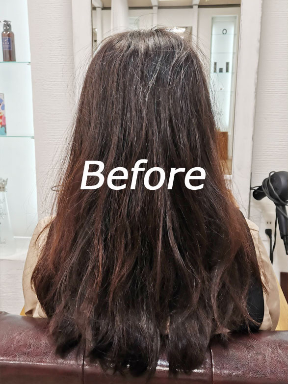 台北大安區仁愛路A Relax Hair日系美髮沙龍髪質改善護髮做前圖片3
