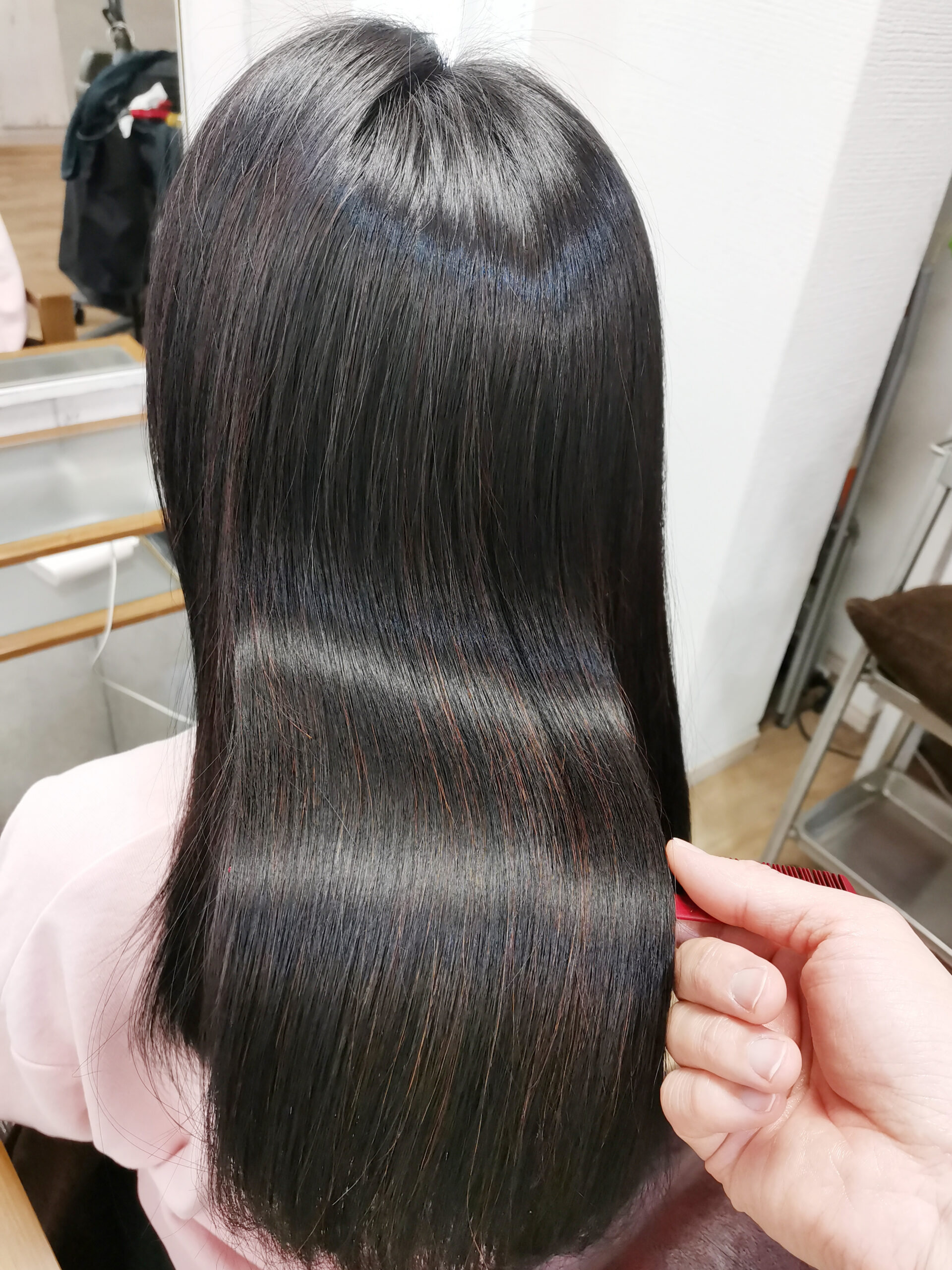 大安區日本美髮沙龍超人氣護髮的有亮度美麗頭髮1