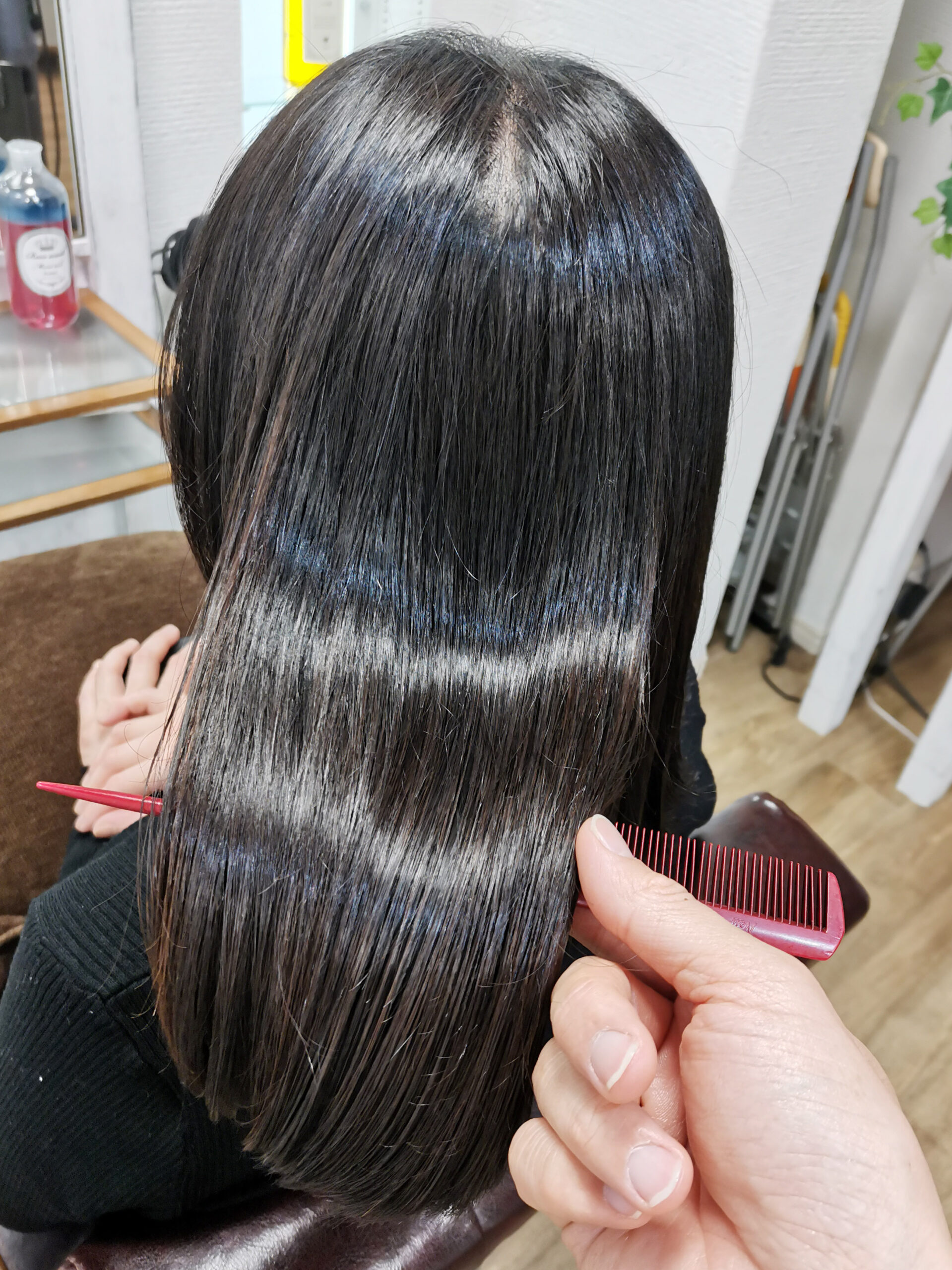 大安區日本美髮沙龍超人氣護髮的有亮度美麗頭髮2